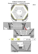 Preview for 20 page of Finn Art Blockhaus Grillkota 9 Assembly Instructions Manual