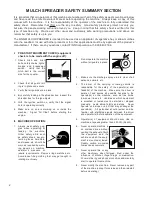 Preview for 8 page of Finn B-70 Parts And Operator'S Manual