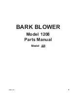 Preview for 37 page of Finn BARK BLOWER BB-1208 Parts And Operator'S Manual