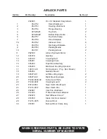 Preview for 45 page of Finn BARK BLOWER BB-1208 Parts And Operator'S Manual