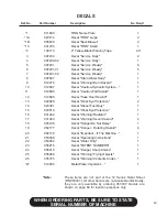 Preview for 69 page of Finn BARK BLOWER BB-1208 Parts And Operator'S Manual