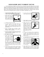 Preview for 8 page of Finn BarkBlower BB-1208 MS Parts And Operator'S Manual