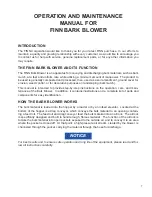 Preview for 13 page of Finn BarkBlower BB-1208 MS Parts And Operator'S Manual