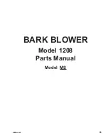 Preview for 41 page of Finn BarkBlower BB-1208 MS Parts And Operator'S Manual