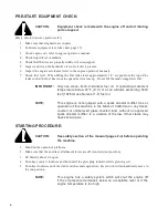 Предварительный просмотр 10 страницы Finn EAGLE 244D Parts And Operator'S Manual