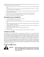 Preview for 14 page of Finn EAGLE 250 Operator And Parts Manual