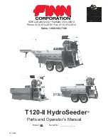 Preview for 1 page of Finn HydroSeeder T120GN Operator'S Manual