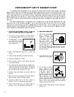 Preview for 6 page of Finn HydroSeeder T170 SSA Parts And Operator'S Manual