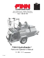 Preview for 1 page of Finn HydroSeeder T60-II MD Parts And Operator'S Manual