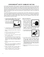 Preview for 8 page of Finn HydroSeeder T60-II MD Parts And Operator'S Manual