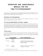 Preview for 12 page of Finn HydroSeeder T75 Parts And Operator'S Manual