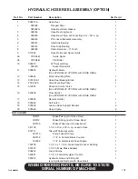 Preview for 109 page of Finn T120-II HydroSeeder Operator Instructions And Parts Manual