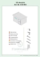 Preview for 3 page of finnhaus 838 055 Building Instructions