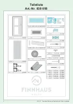 Preview for 5 page of finnhaus 838 055 Building Instructions