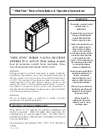 Finnleo FU21 Installation & Operation Instructions preview