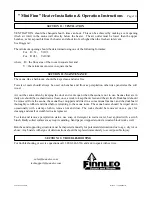 Preview for 10 page of Finnleo FU21 Installation & Operation Instructions