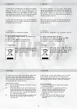 Preview for 5 page of Finnlo NRG 3279 Manual