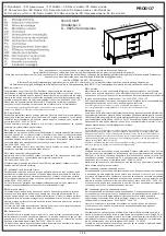 Finori PRO5/137 Assembly Instructions Manual предпросмотр