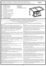 Finori PX/137 Assembly Instructions Manual предпросмотр