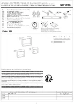 Preview for 2 page of Finori SH1/016 Assembly Instructions Manual