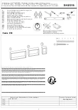 Предварительный просмотр 2 страницы Finori SH2/016 Assembly Instructions Manual