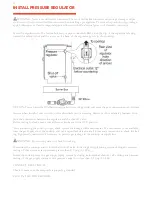 Предварительный просмотр 10 страницы Fiore FI310 Installation And Operating Instructions Manual