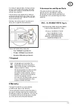 Предварительный просмотр 13 страницы FIORENTINI ASPIRIK-P Operating Instructions Manual