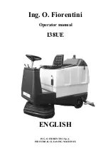 FIORENTINI I38UE Operator'S Manual preview