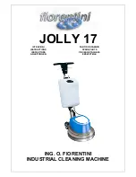 Preview for 1 page of FIORENTINI JOLLY 17 Instruction Manual