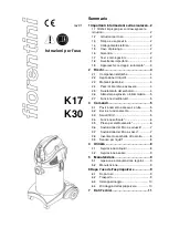 Preview for 2 page of FIORENTINI K17E1I-D Operating Instructions Manual