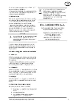 Preview for 21 page of FIORENTINI K28D Operating Instructions Manual