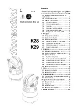 Preview for 45 page of FIORENTINI K28D Operating Instructions Manual