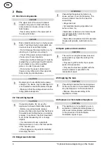 Preview for 15 page of FIORENTINI K42D Instructions For Use Manual