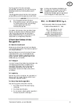 Preview for 40 page of FIORENTINI K42D Instructions For Use Manual