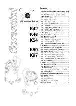 Preview for 42 page of FIORENTINI K42D Instructions For Use Manual