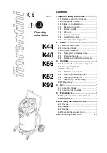 Предварительный просмотр 12 страницы FIORENTINI K44 Original Instructions Manual