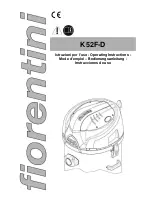 FIORENTINI K52F-D Operating Instructions Manual preview