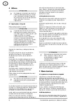 Предварительный просмотр 9 страницы FIORENTINI K73F1-D Operating Instructions Manual