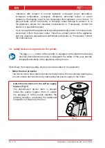 Preview for 54 page of Fiorenzato ALLGround Installation, Use And Maintenance Manual