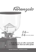 Fiorenzato F4 ECO BY JOHN Instruction Manual preview