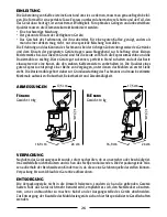 Предварительный просмотр 26 страницы Fiorenzato F4 Nano Instruction Manual