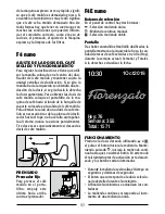 Предварительный просмотр 37 страницы Fiorenzato F4 Nano Instruction Manual