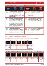 Preview for 25 page of Fiorenzato F64 E XG Manual For Installation, Use And Maintenance