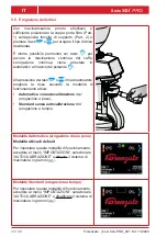 Preview for 30 page of Fiorenzato F64 E XG Manual For Installation, Use And Maintenance