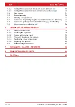 Preview for 46 page of Fiorenzato F64 E XG Manual For Installation, Use And Maintenance