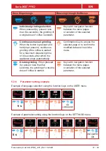 Preview for 67 page of Fiorenzato F64 E XG Manual For Installation, Use And Maintenance