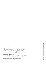 Preview for 88 page of Fiorenzato F64 E XG Manual For Installation, Use And Maintenance