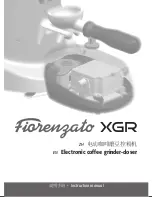 Fiorenzato F64E XG Instruction Manual preview