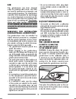 Preview for 18 page of Fiorenzato F64E XG Instruction Manual