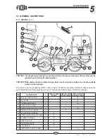 Предварительный просмотр 121 страницы Fiori DB 460 Use And Maintenance Manual